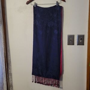 Shanghaitang Mulberry Silk & Cashmere scarf - purple, pink